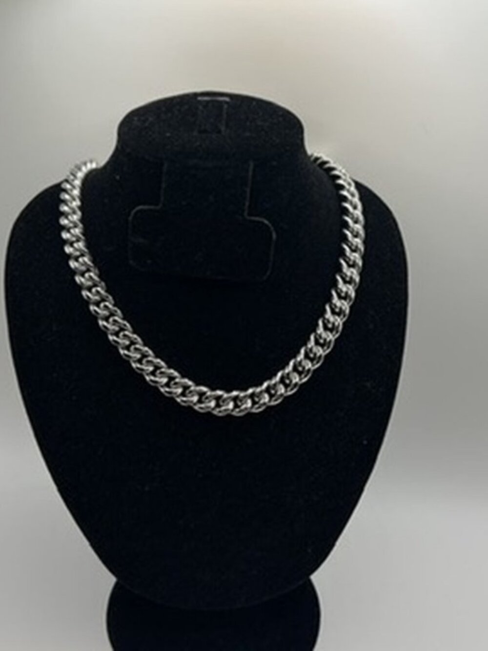 Real Silver Cuban Chain 10mm 18 Inch Plated Thick Miami Statement Hip Hop New